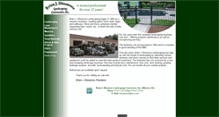 Desktop Screenshot of bjdinsmorelandscaping.com